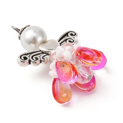 Glass Pendants PALLOY-MZ00780-1