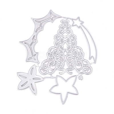 Christmas Carbon Steel Cutting Dies Stencils X-DIY-K015-11-1