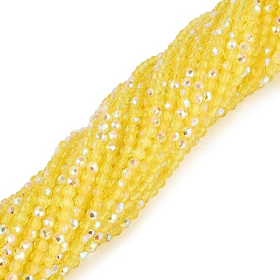 Transparent Glass Beads Strands LS-EGLA-N028-01A-A08-1