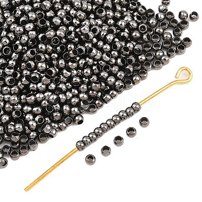 Brass Crimp End Beads X-E002-B-1