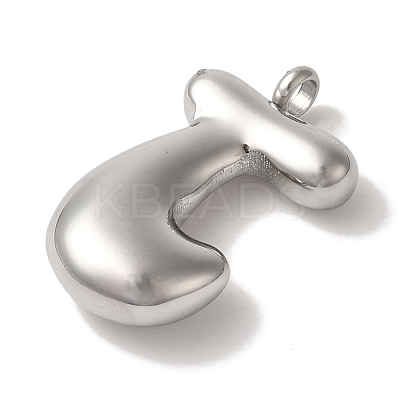 Non-Tarnish 304 Stainless Steel Pendants STAS-M017-08P-10-1