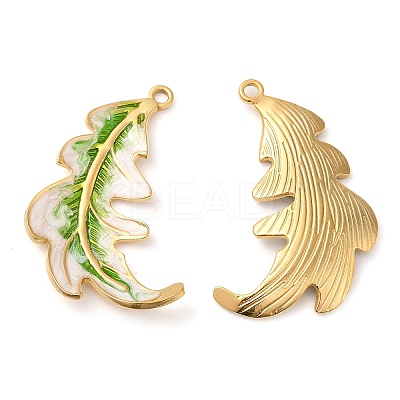 304 Stainless Steel Enamel Pendants STAS-K256-14G-01-1