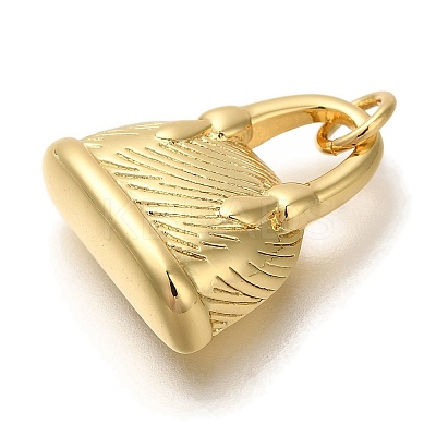 Rack Plating Brass Pendants KK-I720-60G-1