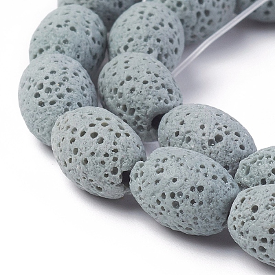 Natural Lava Rock Beads Strands G-F671-03A-13-1