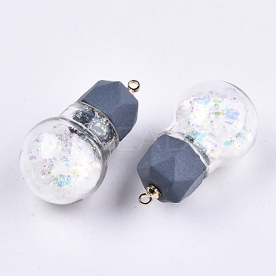 Opaque Resin Pendants RESI-T051-06A-1