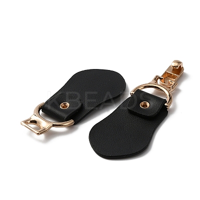PU Leather Sew on Toggle Buckles FIND-WH0111-288-1