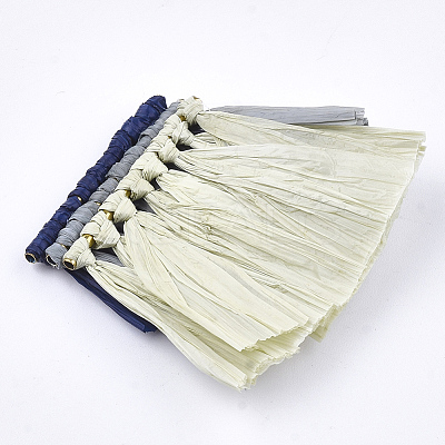 Raffia Tassel Pendant Decoration FIND-T023-14-1