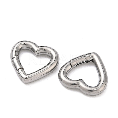 304 Stainless Steel Spring Gate Rings STAS-A138-07A-P-1