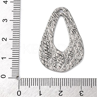 304 Stainless Steel Pendants STAS-L280-07AS-05-1