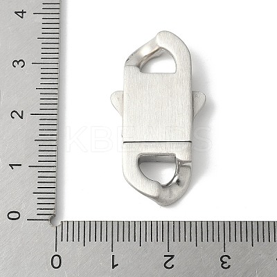 316 Surgical Stainless Steel Bayonet Clasps STAS-H234-02P-03-1