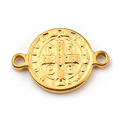Religion 304 Stainless Steel Connector Charms LS-STAS-L270-09G-1