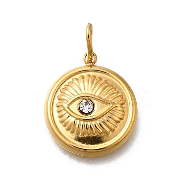 304 Stainless Steel Pendants STAS-R159-51G-1