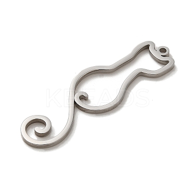 Non-Tarnish 304 Stainless Steel Pendants STAS-O005-09P-1