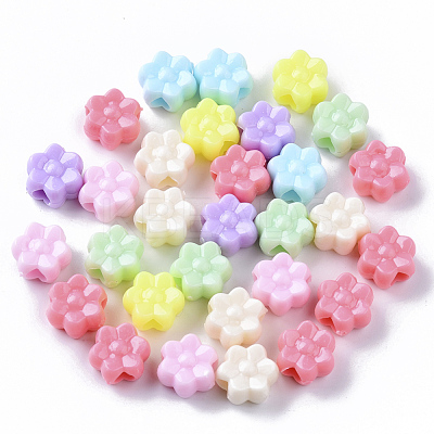 Opaque Polystyrene Plastic Beads X-KY-I004-28-1