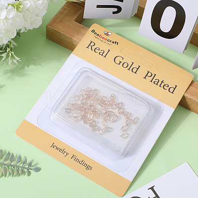 20Pcs Rack Plating Brass Pendant Bails for Soldering FIND-BBC0002-81-1