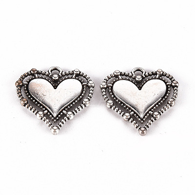 Tibetan Style Alloy Pendants LS-TIBE-N010-77AS-RS-1