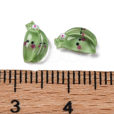Cartoon Transparent Resin Cabochons CRES-R459-01B-1