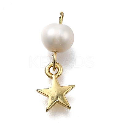 Brass Pendants KK-B132-07G-1