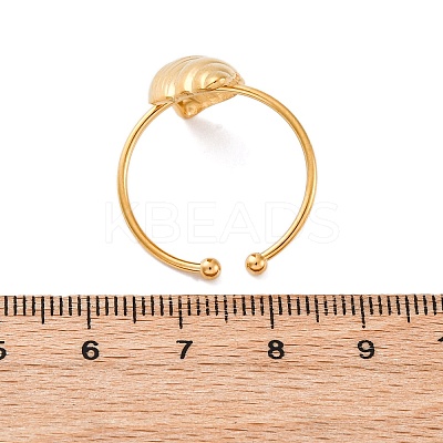 304 Stainless Steel Cuff Rings for Women LS-RJEW-F175-01G-04-1