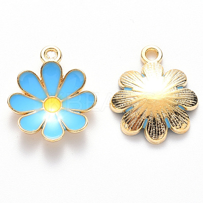 Alloy Enamel Pendants ENAM-S121-116E-1