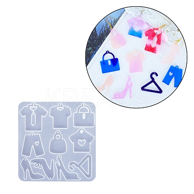Shoes Clothes Hanger Bag Pendant DIY Silicone Molds SIMO-C012-01B-1
