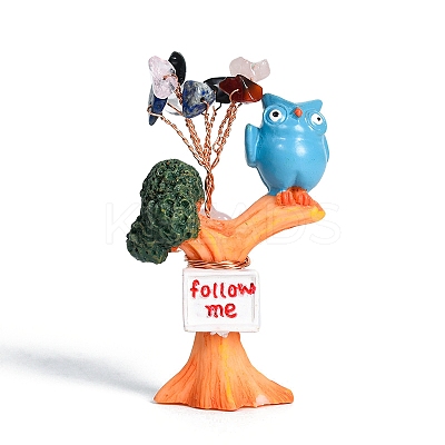Resin Display Decorations DJEW-PW0009-003B-02-1
