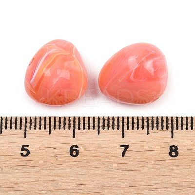 Opaque Acrylic Imitation Gemstone Beads OACR-G064-13A-1