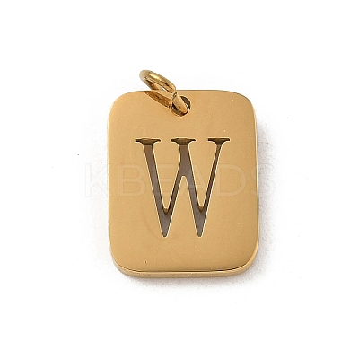 304 Stainless Steel Charms LS-STAS-R001-01G-W-1
