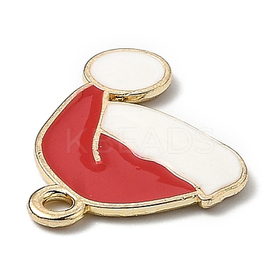 Alloy Enamel Pendants X-ENAM-Z001-05G-1