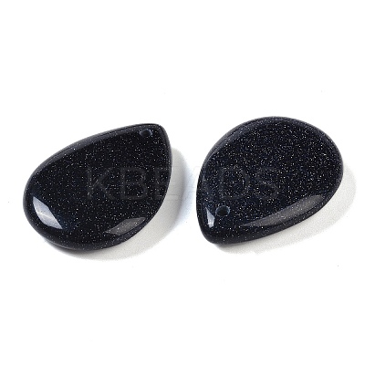 Synthetic Blue Goldstone Pendants G-G115-02G-1
