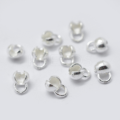 925 Sterling Silver Bead Tips Knot Covers LS-STER-K171-48S-02-1
