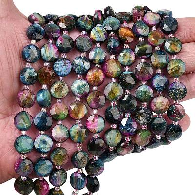 Natural Tiger Eye Beads Strands G-F812-C09-01C-1