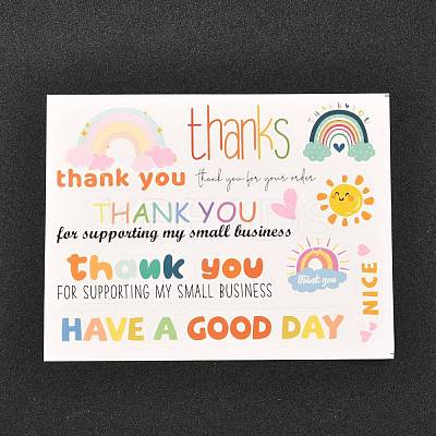 Thank You Sticker DIY-A018-05-1