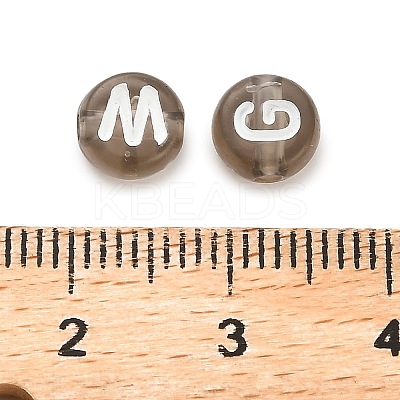Opaque Acrylic Beads OACR-H046-02A-1