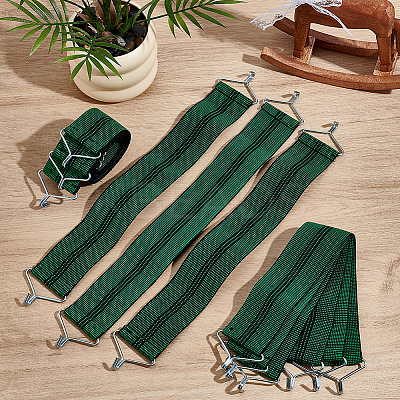 4Bags 12Pcs Polyester Elastic Folding Chair Reinforcement Strips AJEW-NB0008-05-1