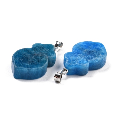 Natural Apatite Pendants G-A203-02A-1