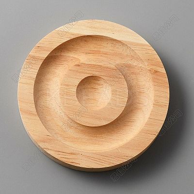 Wood Jewelry Display Tray Rack Organizer AJEW-WH0329-08C-1