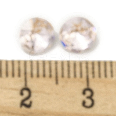 Glass Rhinestone Cabochons RGLA-L029-13B-508-1