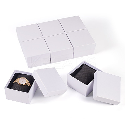 Rectangle Paper Jewelry Gift Boxes CON-TAC0010-91B-1