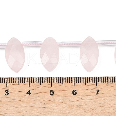 Natural Madagascar Rose Quartz Beads Strands G-P607-A06-01-1