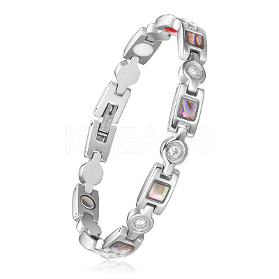 Stainless Steel Panther Chain Watch Band Bracelets JB661A-1
