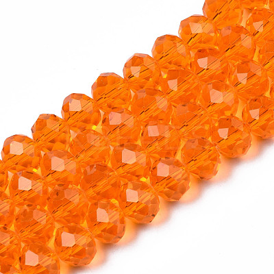 Glass Beads Strands EGLA-A034-T10mm-D25-1