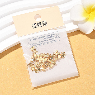 SHEGRACE Brass Folding Crimp Ends XGRQ1U211-366G-1