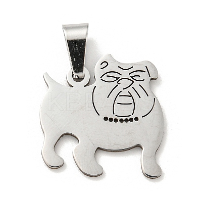 Non-Tarnish 304 Stainless Steel Pendants STAS-NH0001-01B-P-1