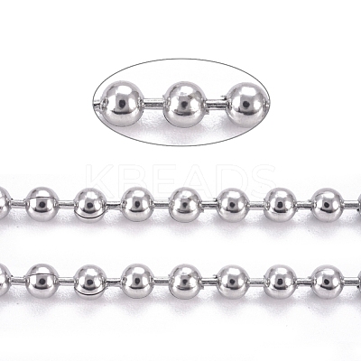 304 Stainless Steel Ball Chains CHS-F009-01D-P-1