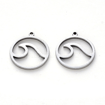 Non-Tarnish 304 Stainless Steel Pendants LS-X-STAS-N092-95-1