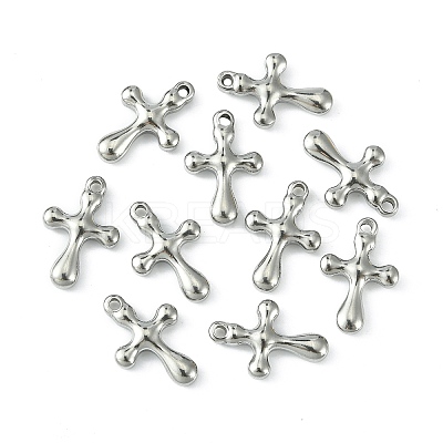 Non-Tarnish 304 Stainless Steel Pendants STAS-F294-01B-P-1