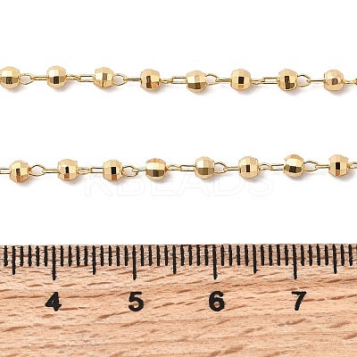 2.5MM Brass Ball Chain Necklaces for Women NJEW-F353-02G-1
