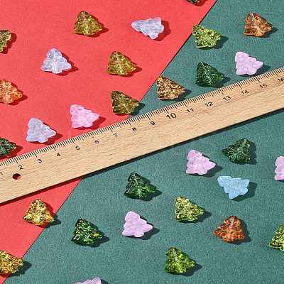 40Pcs Dyed & Heated Glass Beads GLAA-FS0001-88A-1