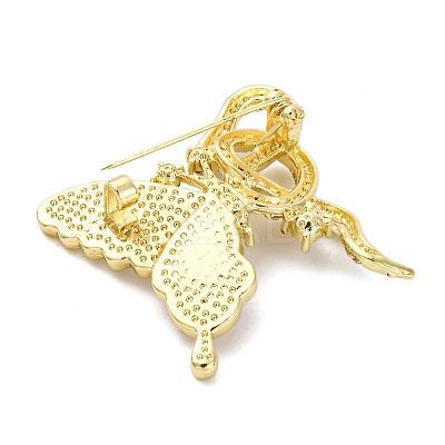 Butterfly & Snake Acrylic Pins LS-JEWB-M072-01B-G-1